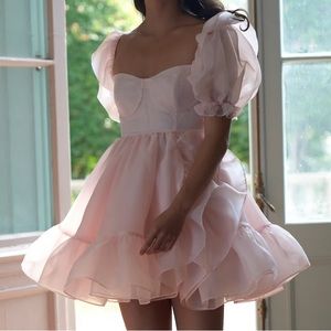 Selkie - The Castle Pink Bebe Bloom Dress (Size M) - WORN ONCE!